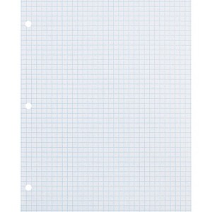 Pacon Quad 8.5" x 11" 3-Hole Punched 500 Sheets/Pack (P2414) - 1 of 1