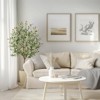 Faux Olive Tree Artificial Indoor, 4/5/6/7ft Tall Fake Olive Tree with Moss - 3 of 4