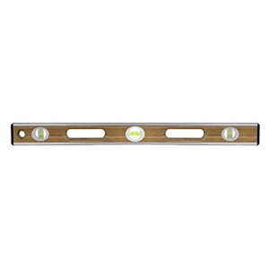 Bon Tool 34-218 Bamboo Wood Level -24-inch Aluminuminum -inchI-inch Beam - 1 of 1
