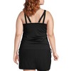 Lands' End Chlorine Resistant Underwire Tankini Swimsuit Top - 2 of 4