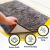 Muddy Mat Highly Absorbent  Soft Chenille Door Mat and Pet Rug Non Slip Thick Washable Area and Bath Mat for Indoor and Outdoor - 2 of 2