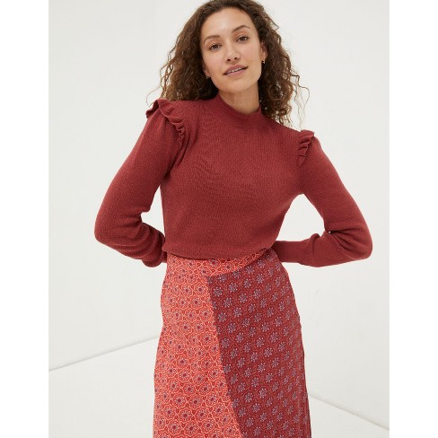 Womens frill clearance jumper