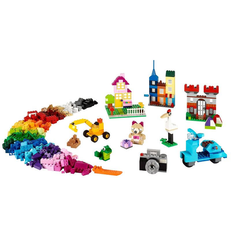LEGO Classic Large Creative Brick Box Build Your Own Creative Toys, Kids Building Kit 10698, 3 of 17
