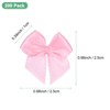 Unique Bargains Polyester Checkered Mini Satin Craft Ribbon Bow 1x1 Inch 200 Pcs - 3 of 4