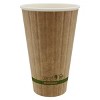 Planet+ 16 oz Compostable Hot Cup SFI Paper Cup PLA Lined Double Wall - Pack of 40 - 2 of 3