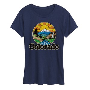 Women's - Instant Message - Groovy Colorado Short Sleeve Graphic T-Shirt - 1 of 4