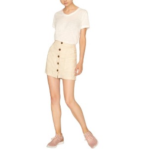 Sanctuary Clothing Womens Button-Front Mini Skirt - 1 of 1