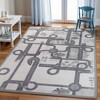 Country Road Non-Slip Kids Playroom Nursery Washable Indoor Area Rug by Blue Nile Mills - 2 of 4