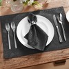 Elrene Caiden Elegance Damask Napkin, Set of 4 - 17" x 17" - Elrene Home Fashions - image 2 of 3