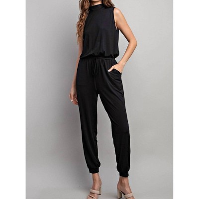 Women's Sleeveless Jumpsuit - ee:some