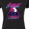 Women's - Disney Villains - Cruella Savage Fitted Graphic T-Shirt - 2 of 3