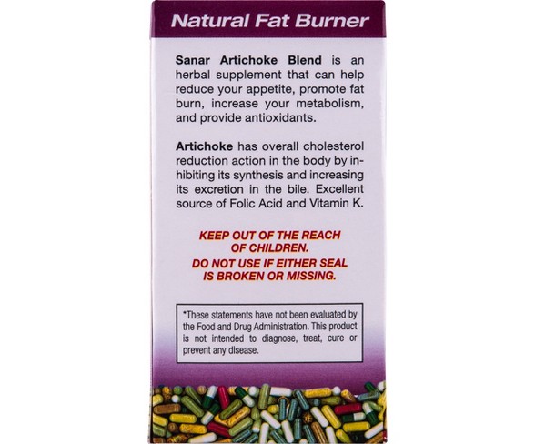 Sanar Naturals Artichoke Capsules - 90ct