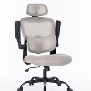 Best Ergonomic Mesh Office Chair With Lumbar Support,Flip-Up Arms,Swivel Desk Chair High Office Chair With Wheels-The Pop Home - 2 of 4