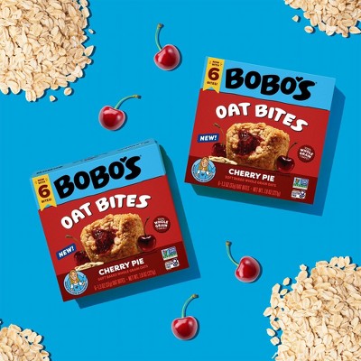 Bobo's Oat Bars Bites Cherry Pie - 7.8oz/6ct