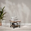 2-Tier Under Desk Printer Stand, Mobile Machine Cart with Shelf, Heavy Duty Storage Rack for Office and Home - 3 of 4