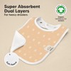 KeaBabies 8-Pack Organic Baby Bibs for Boy, Girl, Drool Bibs, Baby Bib for Girls, Boys,  Newborn Teething Bibs - 3 of 4
