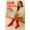 Slouch Socks for Women, Cotton Lightweight Breathable, Knee High or Scrunch, 1 Pair, Fits Shoe Sizes 5-10 - 2 of 4