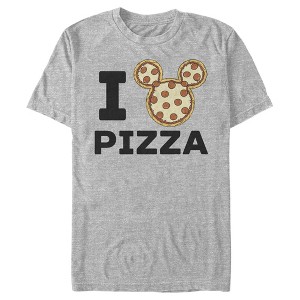 Men's Mickey & Friends Mickey Mouse Pizza T-Shirt - 1 of 4