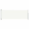 vidaXL Patio Retractable Side Awning 86.6"x236.2" Cream - 2 of 4