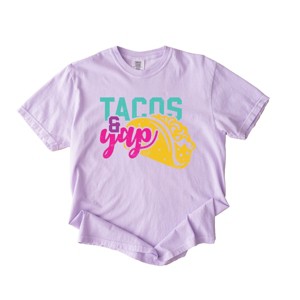 Simply Sage Market Tacos And Yap Garment Dyed Tee - 1 of 4