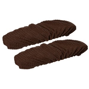 Unique Bargains Polyester High Elasticity Wrinkle Resistance Pilling Resistance Office Chair Arm Covers - 1 of 4