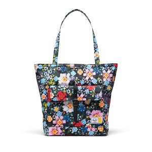 Herschel Supply Co. LEGO Retreat Tote Bag - Garden Floral: Botanical Softside Handbag - 1 of 4