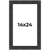 PosterPalooza | Traditional Black Picture Frame - UV Acrylic, Foam Board Backing, Hanging Hardware - 2 of 4
