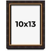 PosterPalooza | Photo Size Modern Shadow Box 1" Depth Brown Frame - UV Acrylic, Backing, Hanging Hardware - 2 of 4