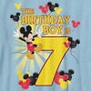 Boy's Mickey & Friends The Birthday Boy is 7 T-Shirt - 2 of 4