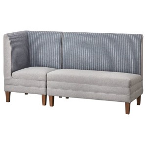 Lifestorey Phillips 2pc Upholstered Breakfast Nook Set - 1 of 4