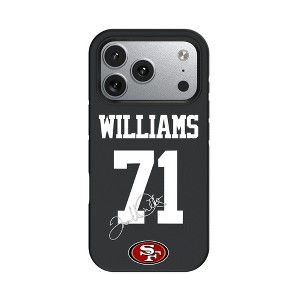 NFL San Francisco 49ers Players Game Tactic Bump Cell Phone Case for Apple iPhone 17 Series - 1 of 4
