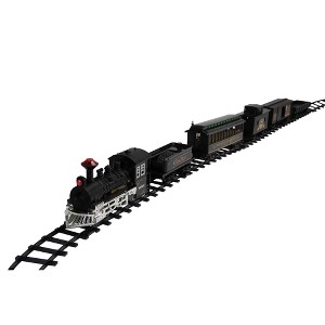 Northlight 16pc Battery Operated Lighted and Animated Classic Train Set with Sound - 1 of 4