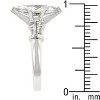 Slickblue Classic Rhodium-Plated Marquise Ring - Women's 2.12 Ct. Engagement Jewelry, Size 5-10 - 4 of 4