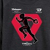 Women's - TRON Ares - Tron Runner Lightweight French Terry Wide Neck Long Sleeve Graphic Shirt - 2 of 4