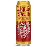 Liquid Death Rest in Peach Tea - 19.2 fl oz Can