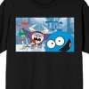 Foster's Home For Imaginary Friends Bloo Photobomb Screenshot Crew Neck Short Sleeve Men's Black T-shirt - image 2 of 3