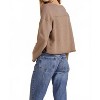 Women's Pullover Sweatshirt - bobi - 2 of 4