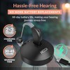 MEDca Rechargeable Digital Hearing Amplifier, Personal Sound Amplification Ear Device for Seniors | All, Day Battery Life, Lightweight Behind the Ear - 3 of 4
