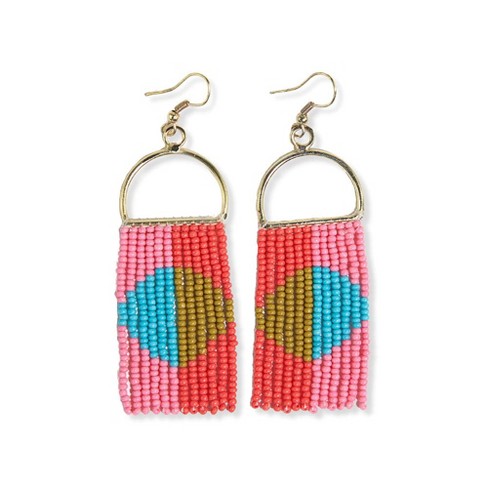 Fringe hot sale earrings target