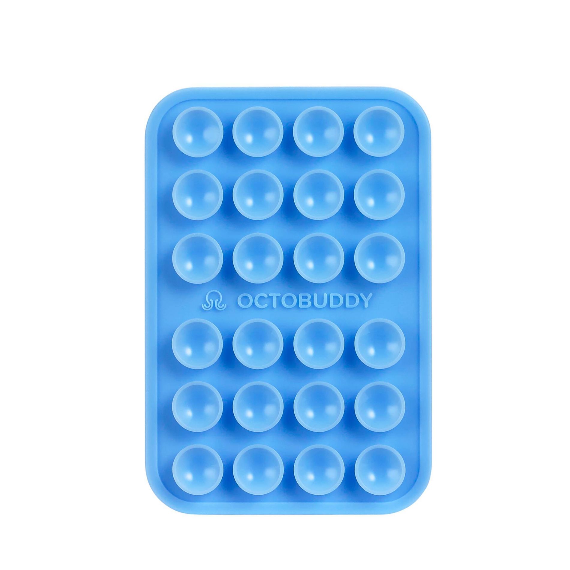 Octobuddy Silicone Suction Cup Phone Case Mount Classic - Blue Jay