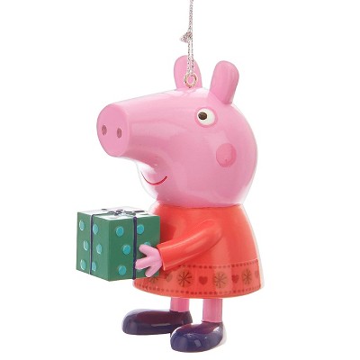 peppa pig presents and pajamas