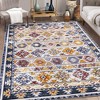 Washable Rug Boho Distressed Rug Stain Resistant Moroccan Accent Carpet - 3 of 4