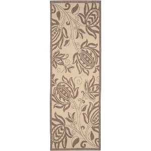 Courtyard CY2961 UV & Stain Resistant Non-Shedding Power Loomed Indoor/Outdoor Rugs - Safavieh - 1 of 4