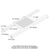 Kenco Outfitters 34" Cane Seat for Old Town Canoes - Unfinished - 3 of 4