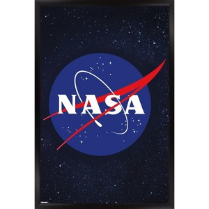 Trends International NASA - Portrait Logo Framed Wall Poster Prints - 1 of 4