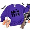 Simply Sage Market Women's Graphic Sweatshirt Momster Bats - 3 of 4