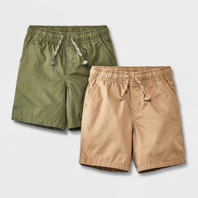 Boys Stone 2pk Mixed Drawstring Shorts