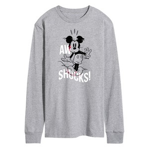 Men's - Disney - Mickey & Friends Long Sleeve Graphic T-Shirt - 1 of 4