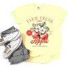 Simply Sage Market Farm Fresh Apples Garment Dyed Tee - 3 of 4