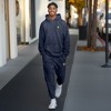 Dalix Alien Embroidery Washed Sweatsuit Set Hoodie Jogger Soft Fleece Relaxed Fit Lounge Mens - 3 of 4